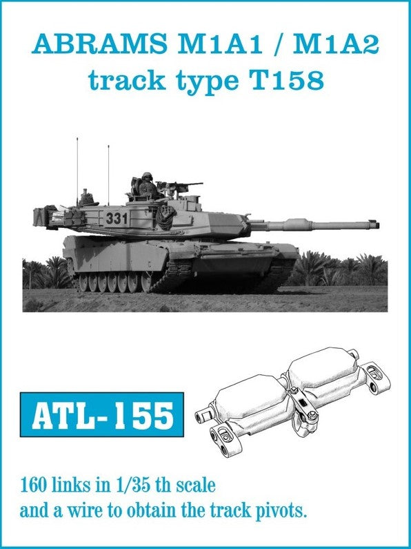 FRIULMODEL (1/35) Abrams M1A1 / M1A2 track type T158