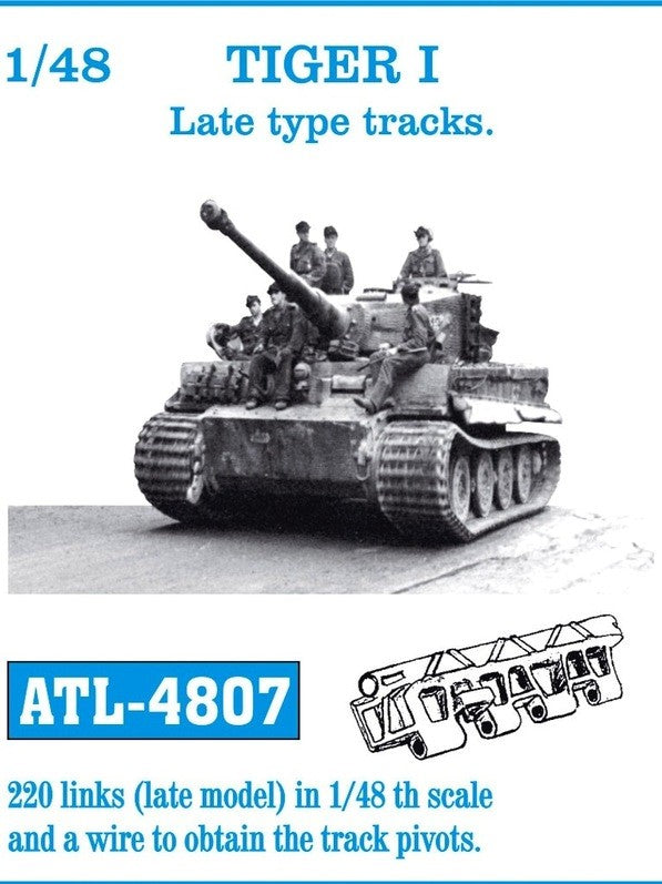 FRIULMODEL (1/48) Tiger I Late type tracks