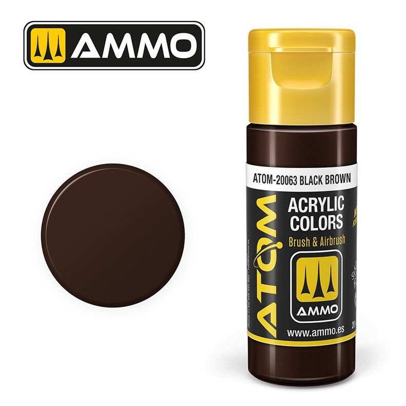 AMMO ATOM Marrón Negro