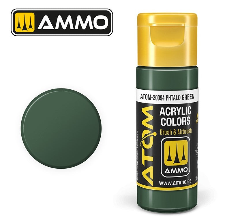 AMMO ATOM Verde Phtalo