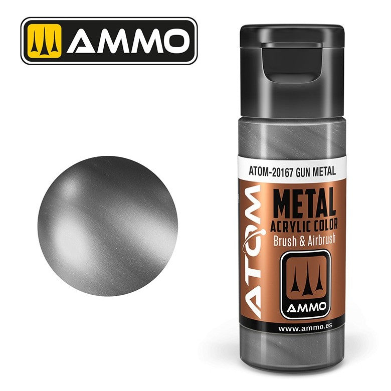 AMMO ATOM METALLIC Gris Cañón