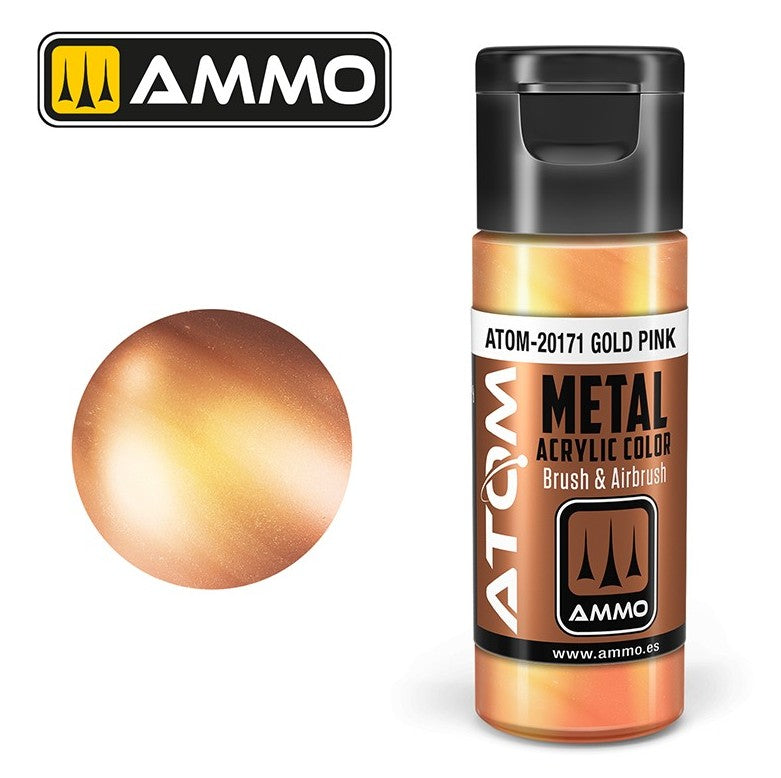 AMMO ATOM METALLIC Rosa Dorado