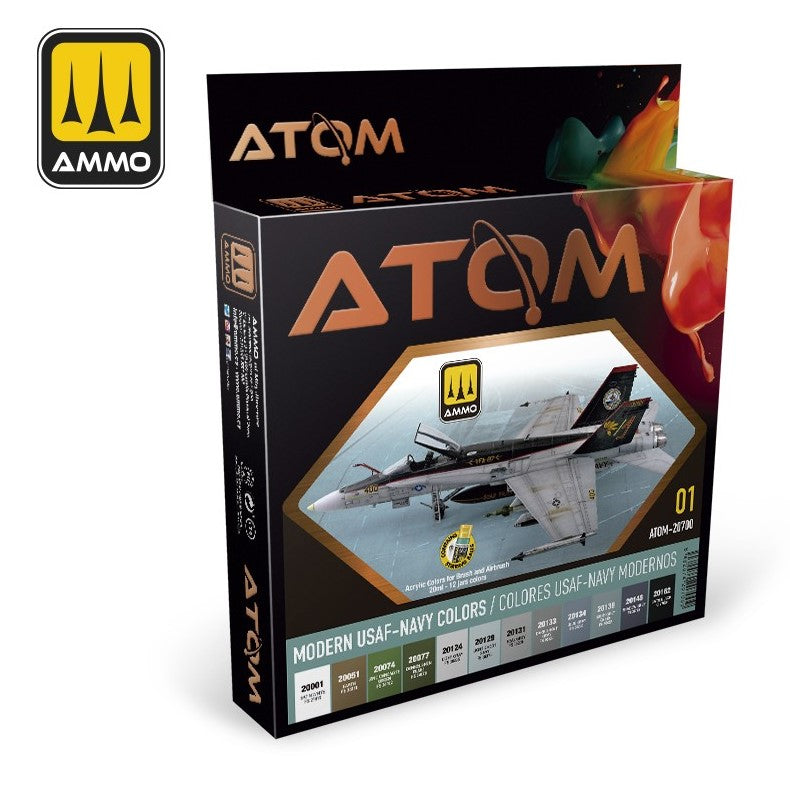AMMO ATOM Set Colores Modern USAF-NAVY