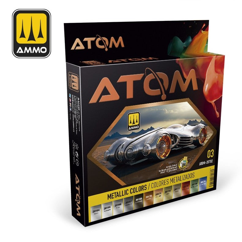 AMMO ATOM Set Colores Metalizados