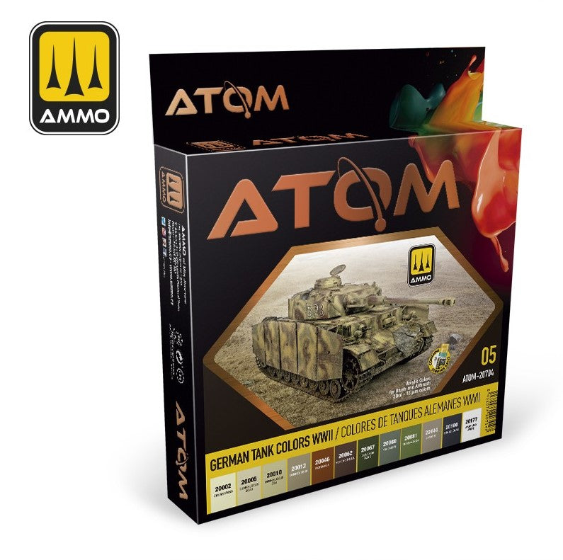 AMMO ATOM Set Colores de Tanques Alemanes WWII