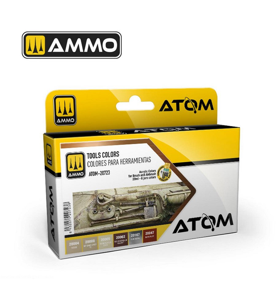 AMMO ATOM Set Colores Herramientas