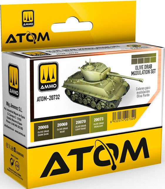 AMMO ATOM Set de Modulación Olive Drab