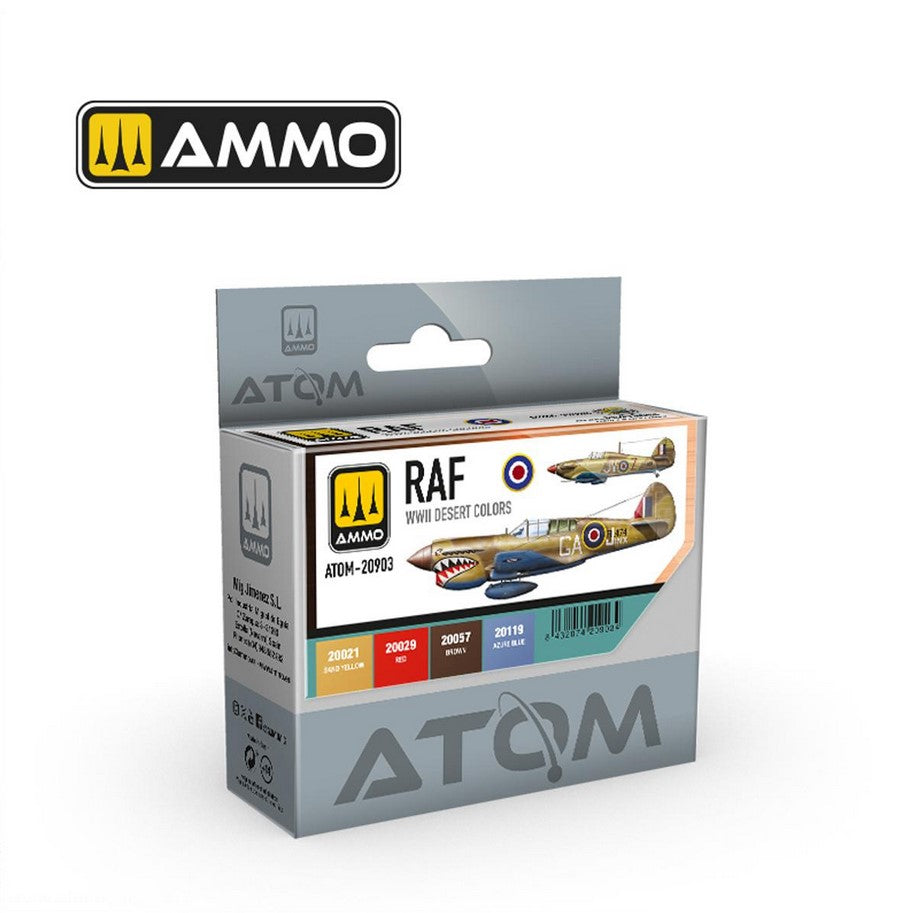 AMMO ATOM Set Colores RAF Desérticos WWII