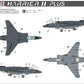 Esquema VMA-214 Black Sheep conmemorativa del AV-8B Harrier II Plus de UMa Model D1001