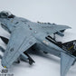 Vista trasera lateral AV-8B Harrier II Plus VMA214 de UMa Model D1001