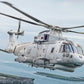 Boxart de la caja de la maqueta del helicóptero británico AW-101 Merlin en escala 1:72 de Italeri referencia 1486