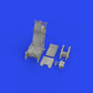 Piezas del asiento eyectable del avión A-10C para maquetas de Acadmy, hecho en impresin 3D por Eduard referencia 648921