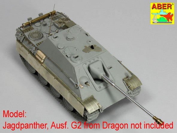 Vista 1 del set de mejora de guardabarros para carros Panther G y Jagdpanther en escala 1:35 de Aber referencia 35222