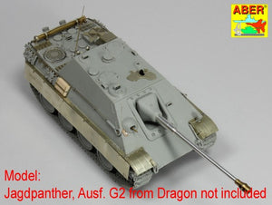 Vista 1 del set de mejora de guardabarros para carros Panther G y Jagdpanther en escala 1:35 de Aber referencia 35222