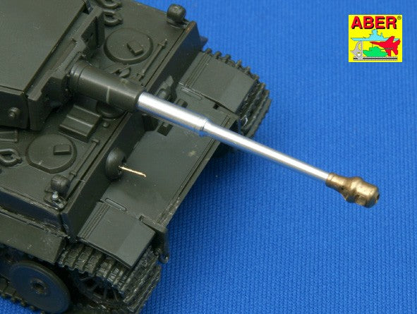 Ejemplo del set de 5 MG-34 alemanas para carros en escala 1:72 de Aber referencia 72L33