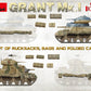 Accesorios de la maqueta del tanque británico Grant Mk.I en escala 1:35 de Miniart referencia 35276