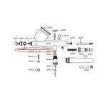 Aguja de 0,3mm para aerógrafos Dismoer D-102, D-103 y D-116 referencia 26751