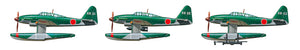 Decoraciones de la maqueta del hidroavión japonés Aichi M6A1 Seiran a escala 1:48 de Tamiya referencia 61054