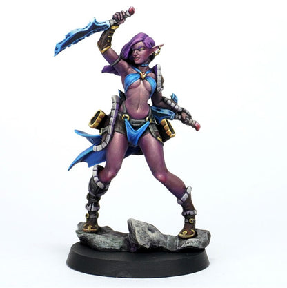 Foto frontal de la figura Airdhana de Giraldez Models en 32mm