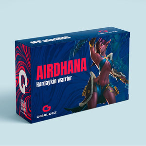 Estuche de la figura Airdhana de Giraldez Models en 32mm