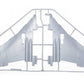 Grapa de ala superior Avro Vulcan B.2 1:72 Airfix A12011