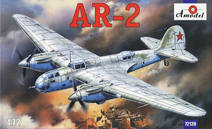 Maqueta del bombardero soviético AR-2 a escala 1:72 de Amodel con referencia 72120