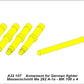 Instrucciones del set de ametralladoras para avión de caza alemán Me-262 A1a en escala 1:32 del fabricante Aber referencia A32 107