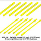 Instrucciones del set de 6 ametralladoras Browning M2 para caza norteamericano P-51 Mustang en escala 1:32 de Aber referencia A32 108