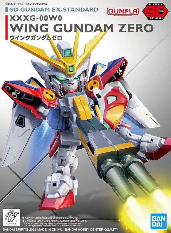 BANDAI (1/144) SD Gundam EX-Standard - 00- Wing Gundam Zero