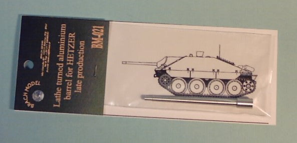 BRACH MODEL (1/35) Lathe Turned Aluminium Barrel for Hetzer Mid & Late Versions