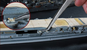 BORDER MODEL Pinzas para Modelismo de Punta Curva en Ángulo