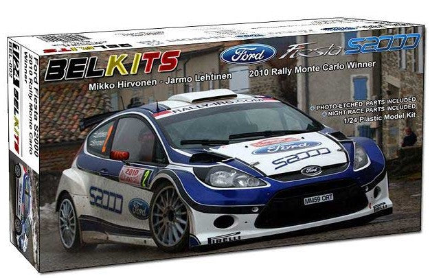 BELKITS (1/24) Ford Fiesta S2000 2010 Rally Monte Carlo Winner