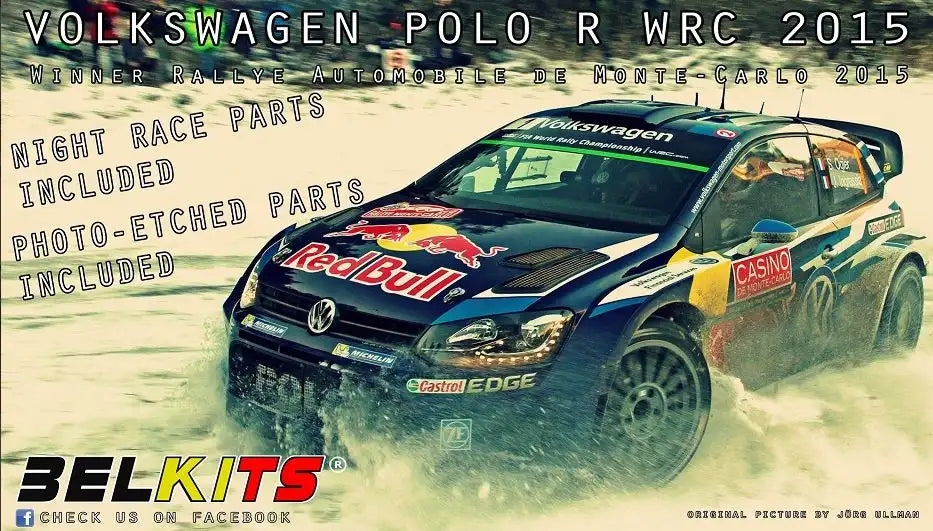 BELKITS (1/24) VW Polo Monte Carlo 2015