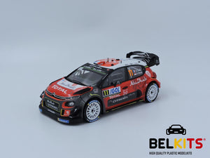 BELKITS (1/24) Citroën C3 WRC 2018 Tour de Corse 2018