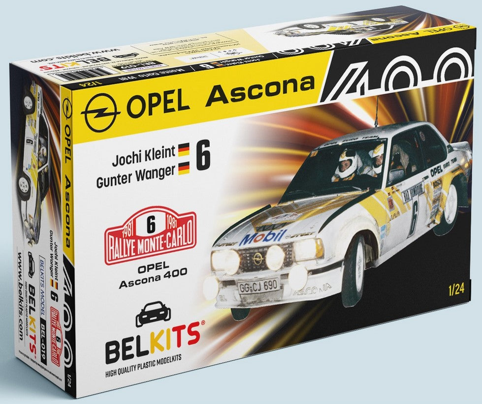 BELKITS (1/24) Opel Ascona 400 Rally Monte Carlo 1981