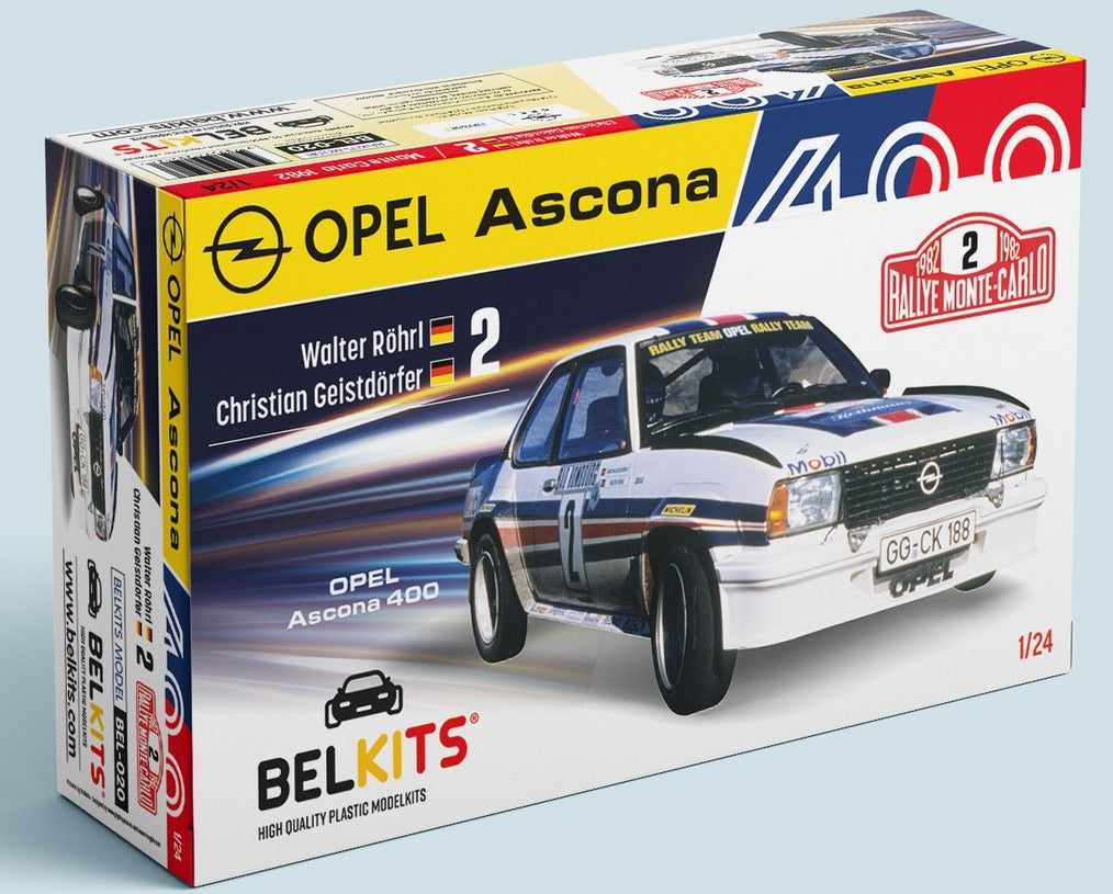 BELKITS (1/24) Opel Ascona 400 Rally Monte Carlo 1982