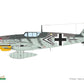 Esquema de camuflaje 1 de la maqueta del caza alemán BF-109 G-6 de Eduard con referencia 7475