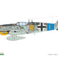 Esquema de camuflaje 4 de la maqueta del caza alemán BF-109 G-6 de Eduard con referencia 7475