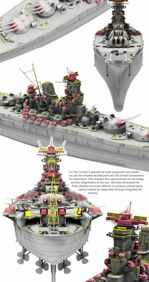 BORDER MODEL (1/350) Imperial Japanese Navy Battleship Yamato