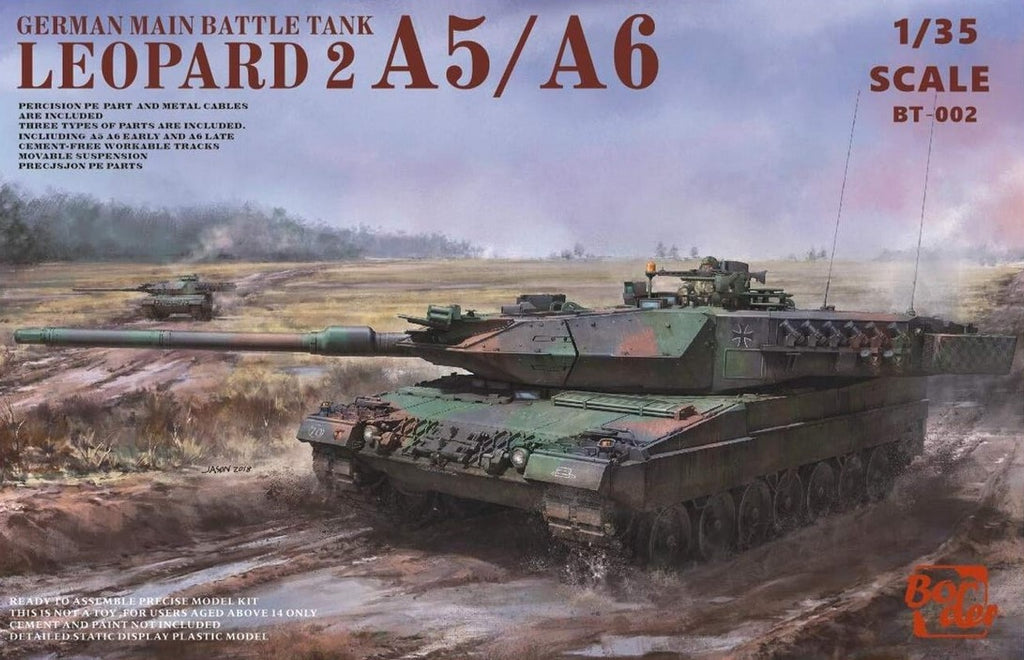 BORDER MODEL (1/35) German Main Battle Tank Leopard 2 A5/A6