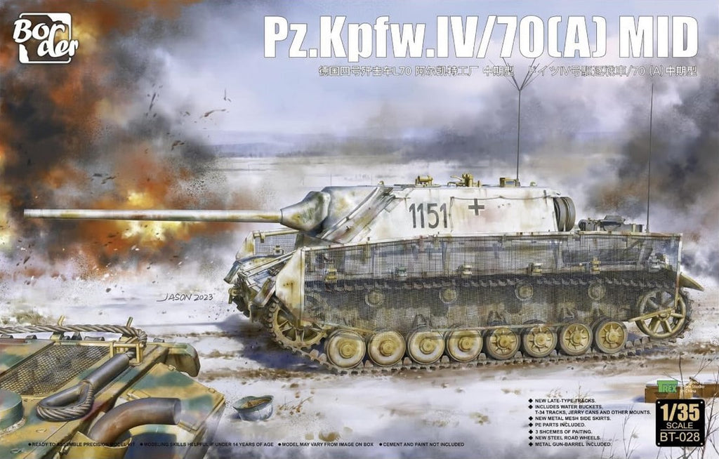 BORDER MODEL (1/35) Pz.Kpfw. IV L/70(A) MID