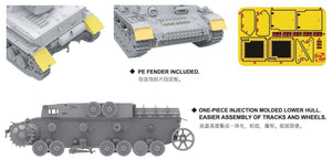 Randmodell (1/35) Pz.Kpfw.IV Ausf. G Mid Production – Charkow 1943