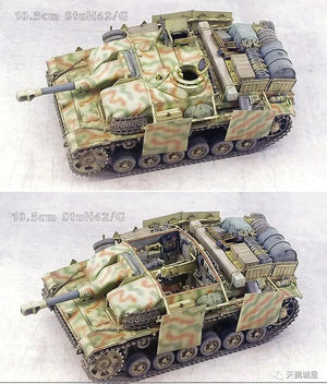 BORDER MODEL (1/35) StuH 42 Ausf. G Späte Produktion mit vollständiger Innenausstattung
