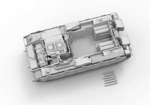BORDER MODEL (1/35) Israel Merkava Mk.2D - mit vollständiger Innenausstattung &  Befahrbare Gleise