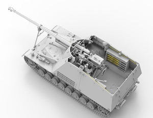 BORDER MODEL (1/35) Sd.Kfz. 164 Nashorn Early/Command w/4 figures