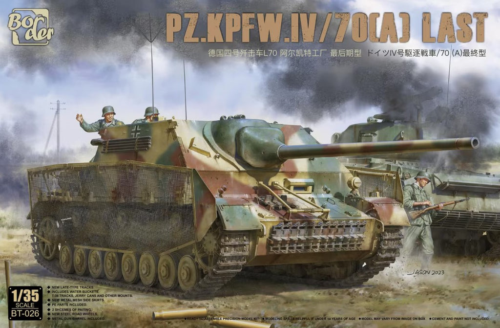BORDER MODEL (1/35) Jagdpanzer IV L/70(A) Last
