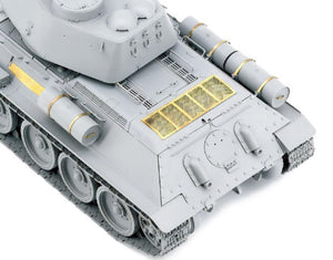 BORDER MODEL (1/35) T-34/85, torretta composita, impianto 112 - con 5 figure in resina, cannone in metallo, cingoli funzionanti