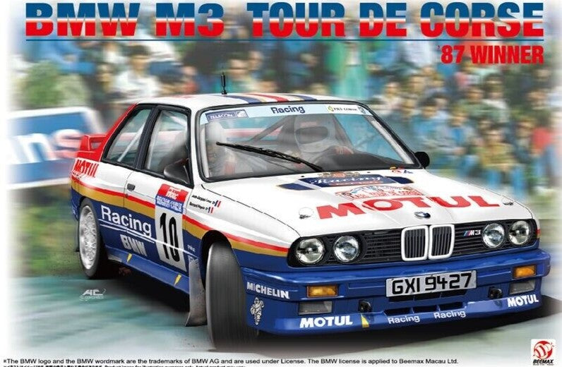 BEEMAX (1/24) BMW M3 Tour de Corse '87 Winner