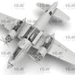 Vista inferior de la maqueta del B-26B Marauder en escala 1:48 de ICM referencia 48320