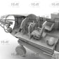 Detalle del interior de la cabina de la maqueta del B-26B Marauder en escala 1:48 de ICM referencia 48320
